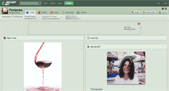 Desktop Screenshot of floriandra.deviantart.com
