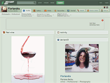 Tablet Screenshot of floriandra.deviantart.com