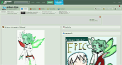 Desktop Screenshot of aniken-style.deviantart.com