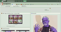 Desktop Screenshot of flamingplatypus.deviantart.com