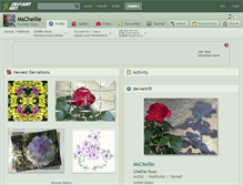 Tablet Screenshot of mschellie.deviantart.com