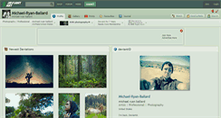 Desktop Screenshot of michael-ryan-ballard.deviantart.com
