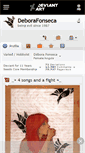 Mobile Screenshot of deborafonseca.deviantart.com