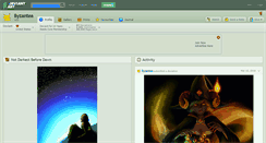 Desktop Screenshot of byzantea.deviantart.com