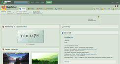 Desktop Screenshot of flashflicker.deviantart.com