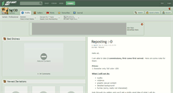 Desktop Screenshot of bg130.deviantart.com