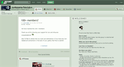 Desktop Screenshot of junkazama-fanclub.deviantart.com