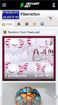 Mobile Screenshot of fiberarts.deviantart.com