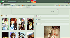 Desktop Screenshot of heyxmoonx.deviantart.com
