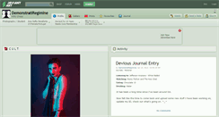 Desktop Screenshot of demonstratiregimine.deviantart.com