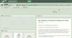 Desktop Screenshot of inchide.deviantart.com