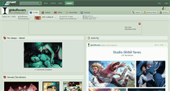 Desktop Screenshot of ginkoflowers.deviantart.com