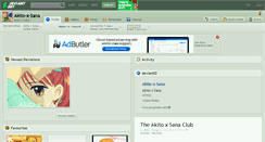 Desktop Screenshot of akito-x-sana.deviantart.com