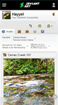 Mobile Screenshot of hayyel.deviantart.com