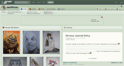 Desktop Screenshot of elartificioso.deviantart.com