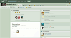 Desktop Screenshot of blackbutlerfanz.deviantart.com