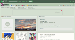 Desktop Screenshot of bemerry.deviantart.com