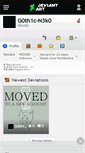 Mobile Screenshot of g0th1c-n3k0.deviantart.com