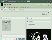 Tablet Screenshot of g0th1c-n3k0.deviantart.com
