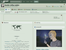 Tablet Screenshot of nordic-coffee-addict.deviantart.com