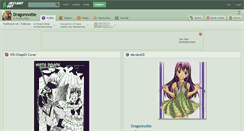 Desktop Screenshot of dragonnotte.deviantart.com