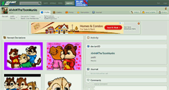 Desktop Screenshot of alvinnthetoonmunks.deviantart.com