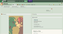 Desktop Screenshot of milkcrisis.deviantart.com
