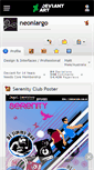 Mobile Screenshot of neonlargo.deviantart.com