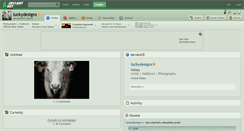 Desktop Screenshot of luckydesigns.deviantart.com