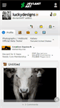 Mobile Screenshot of luckydesigns.deviantart.com