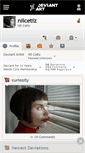 Mobile Screenshot of nilcetiz.deviantart.com