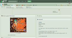 Desktop Screenshot of clonie.deviantart.com