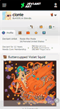 Mobile Screenshot of clonie.deviantart.com