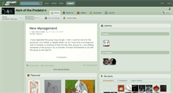 Desktop Screenshot of mark-of-the-predator.deviantart.com