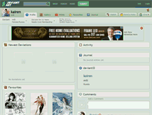 Tablet Screenshot of kairen.deviantart.com