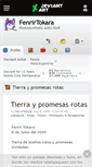 Mobile Screenshot of fenrirtokara.deviantart.com