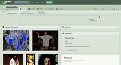 Desktop Screenshot of bboystickly.deviantart.com