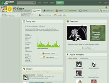 Tablet Screenshot of fc-club.deviantart.com