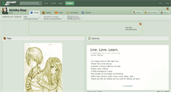 Desktop Screenshot of michiko-rose.deviantart.com