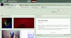 Desktop Screenshot of loveisgrim.deviantart.com