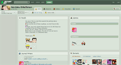 Desktop Screenshot of narusaku-shikatema.deviantart.com
