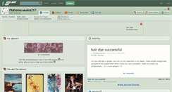 Desktop Screenshot of otaheme-saukra217.deviantart.com