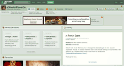 Desktop Screenshot of oopassionfloweroo.deviantart.com