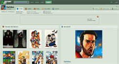 Desktop Screenshot of darkdux.deviantart.com
