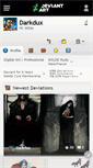 Mobile Screenshot of darkdux.deviantart.com
