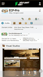 Mobile Screenshot of ecp-pro.deviantart.com