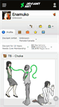 Mobile Screenshot of enamuko.deviantart.com