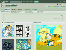 Tablet Screenshot of intertwined-destiny.deviantart.com