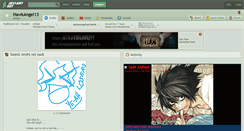 Desktop Screenshot of hawkangel13.deviantart.com