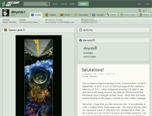 Tablet Screenshot of dinyctis.deviantart.com